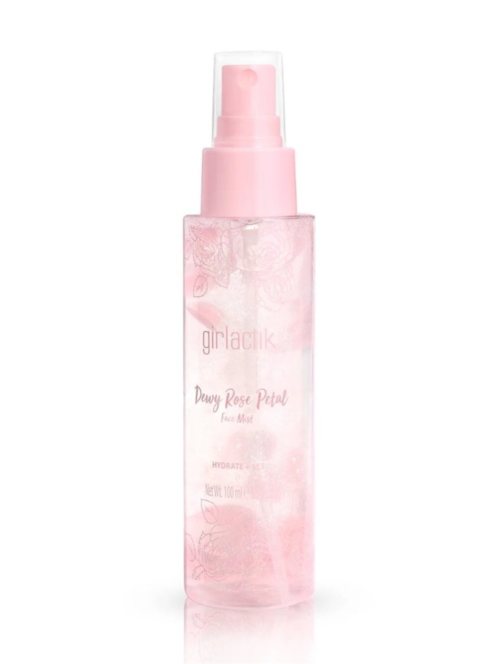 Girlactik Dewy Rose Petal Face Mist 3.3 fl oz